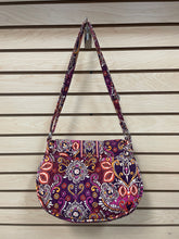 Load image into Gallery viewer, Vera Bradley Shoulder Bag Purple And Orange