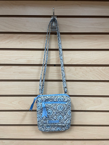 Vera Bradley Crossbody Bag Blue And White