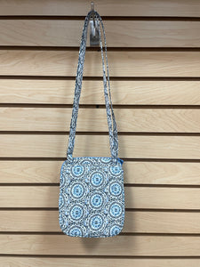 Vera Bradley Crossbody Bag Blue And White