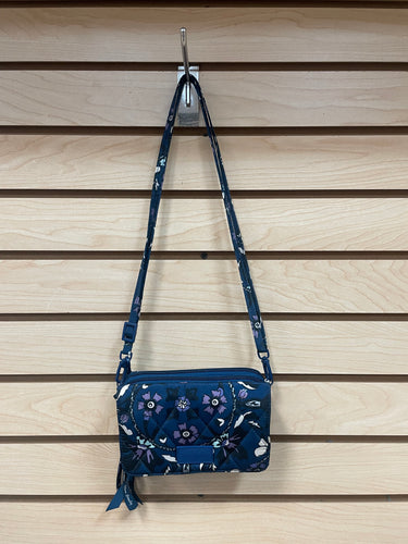 Vera Bradley Crossbody Bag Wallet Blue