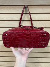 Load image into Gallery viewer, Brahmin Leather Medium Asher Shoulder Bag Red