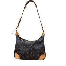 Load image into Gallery viewer, Louis Vuitton Monogram Boulogne Shoulder Bag Brown AS0032