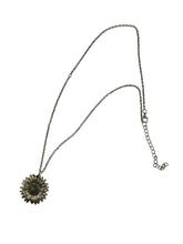 Load image into Gallery viewer, You Are My Sunshine Sunflower Necklace Gold