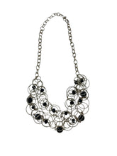 Load image into Gallery viewer, Holiday Necklace Black And Goldtoned