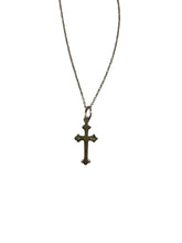 Load image into Gallery viewer, Giani Bernini 24K Gold Over Sterling Silver Cross Necklace