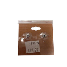 Load image into Gallery viewer, Black &amp; Diamond Studded Earrings