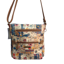 Load image into Gallery viewer, Multi Sac Medium Crossbody Shoulder Bag Flowers