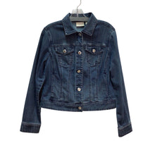 Load image into Gallery viewer, Chicos Denim Jacket Size M