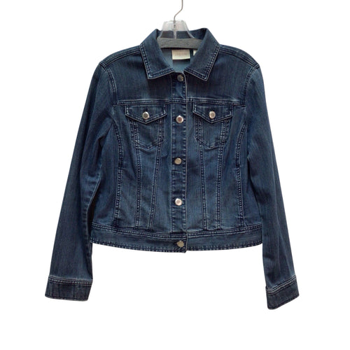Chicos Denim Jacket Size M