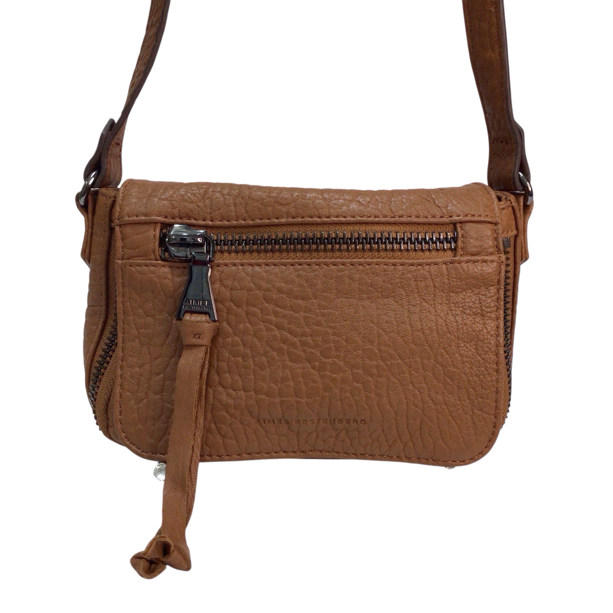 Aimee Kestenberg Brown Leather Crossbody Bag