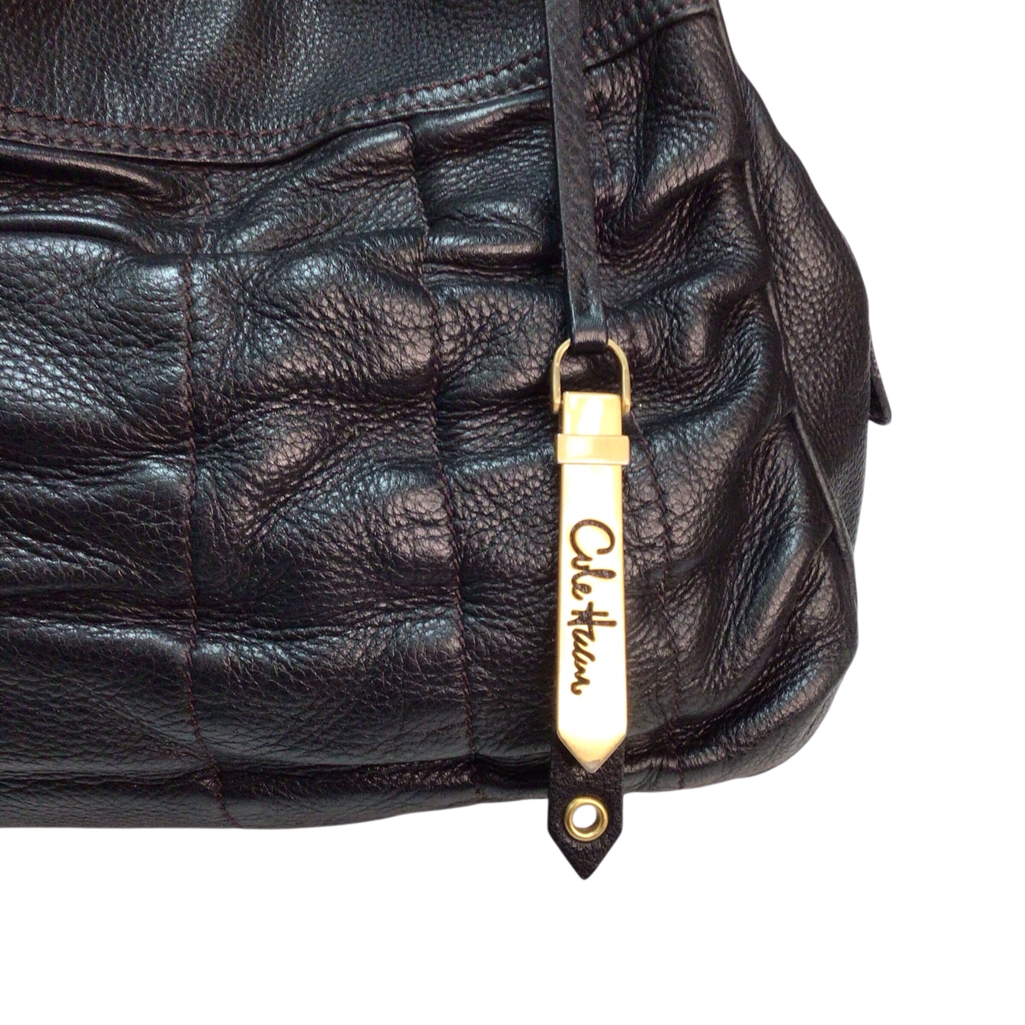Cole Haan Black Leather Handbag