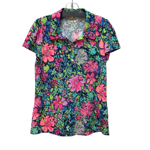 Lily Pulitzer Luxetic SS Top Size M