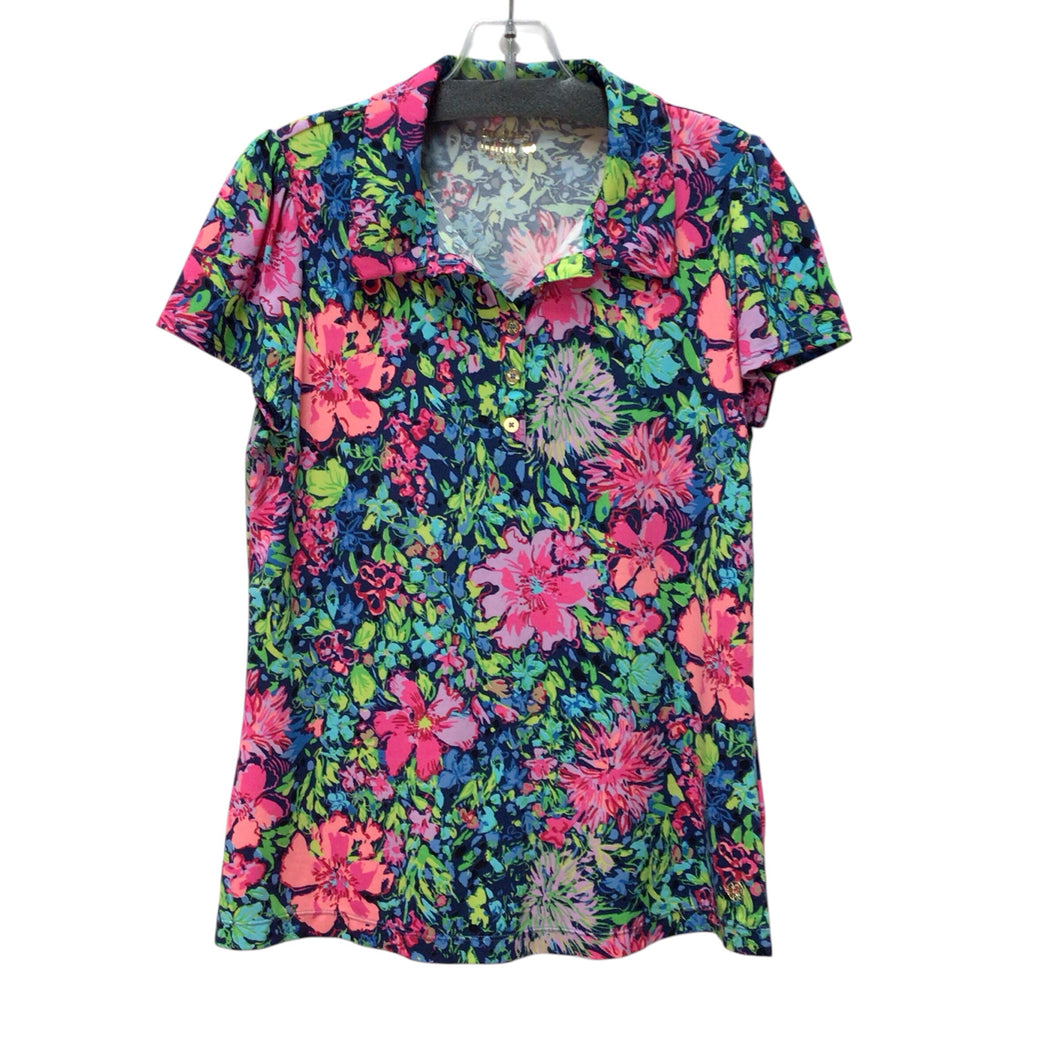 Lily Pulitzer Luxetic SS Top Size M