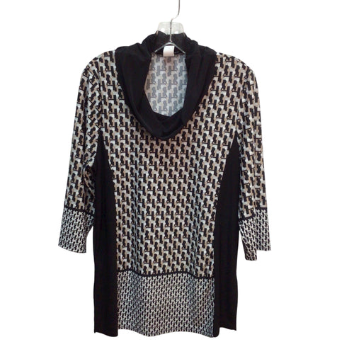 Jennie & Marlis Long Sleeve Top Size Large