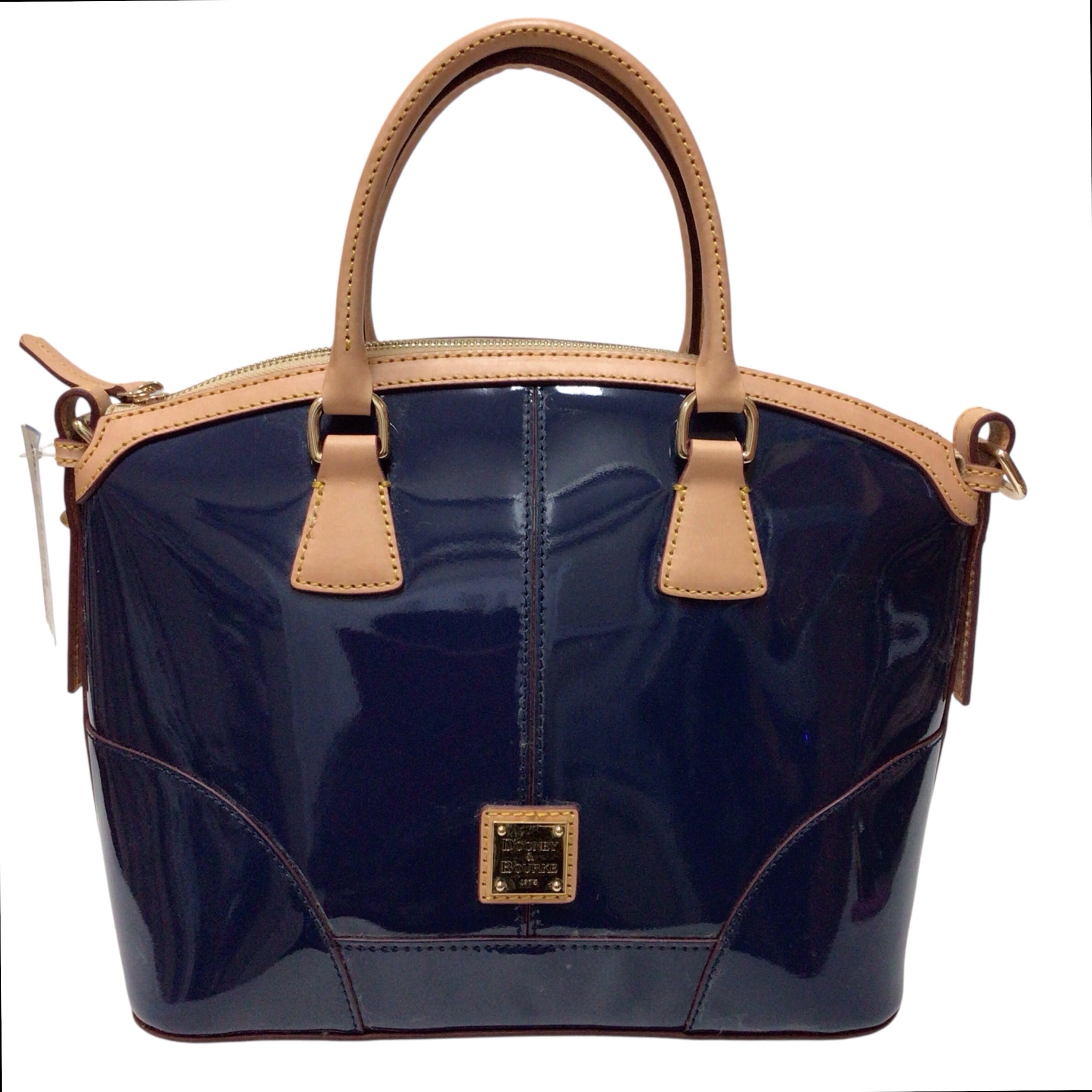 Dooney & Bourke Indigo Domed Satchel NWT