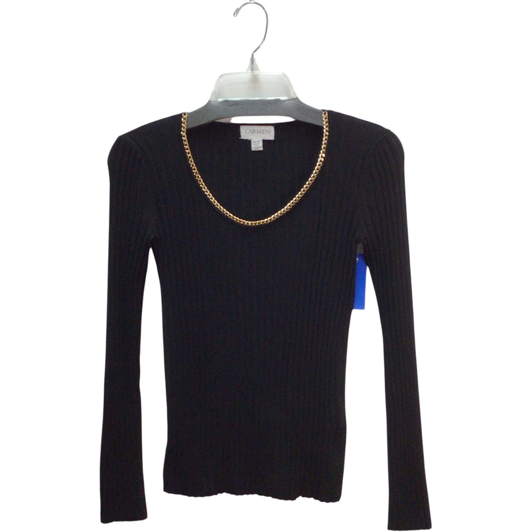 Carmen Long Sleeve Top Size XS