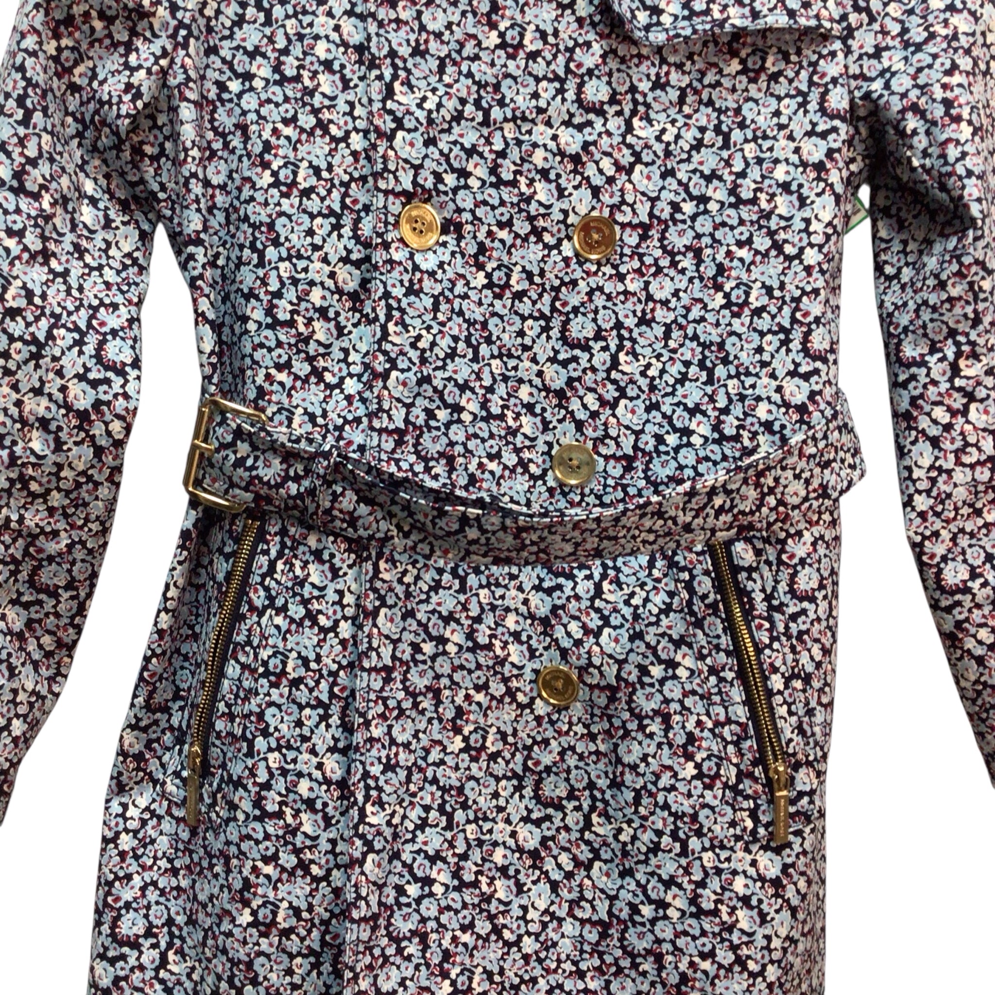 Michael Kors Long Sleeve Trench Coat Size M