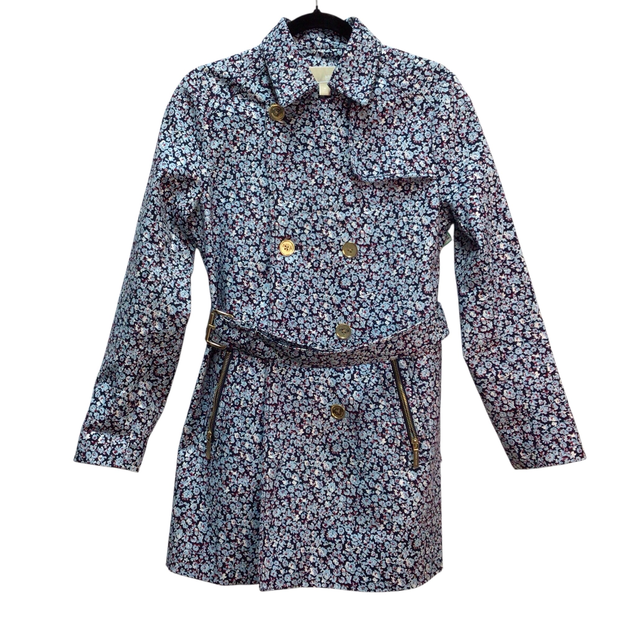 Michael Kors Long Sleeve Trench Coat Size M