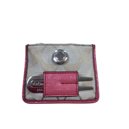 Coach Golf Tee Set