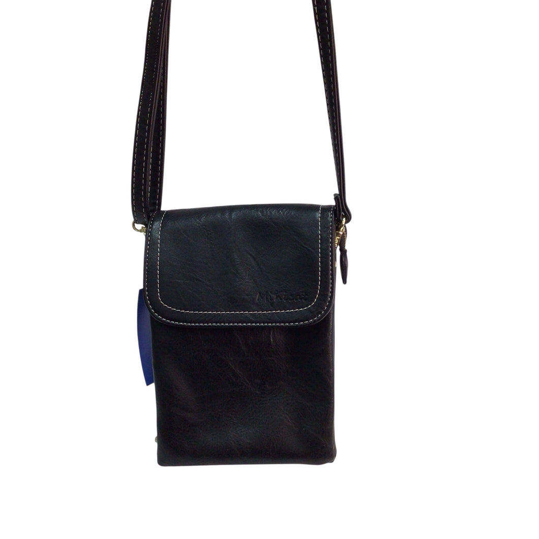 MINICAT Small Crossbody Bag Roomy Pockets Series Cell Phone Bag Black