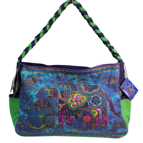 Laurel Burch Canine Family Tote Bag NWT