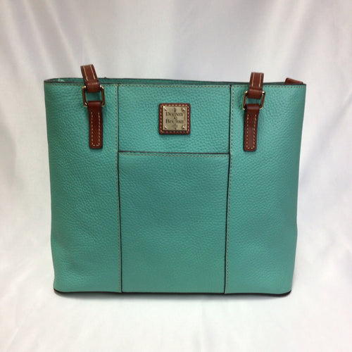 Dooney & Bourke Teal Pebbled Lexington Shoulder Crossbody Bag