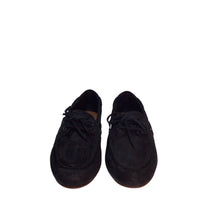Load image into Gallery viewer, Lucky Brand Tineera Black Suede Loafers Size 8.5 M