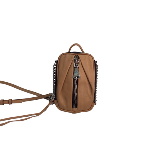 Aimee Kestenberg Leather Chill Out Phone Crossbody Bag Light Brown