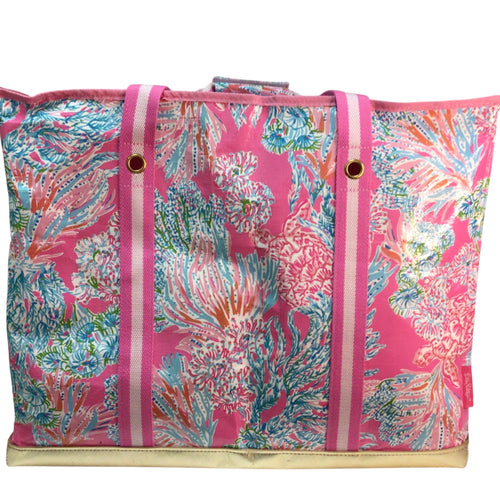 Lilly Pulitzer Ultimate Carryall Seaing Things Tote Handbag