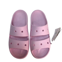 Load image into Gallery viewer, Crocs Pink Open Toe Sandals Slides Size 6 NWT