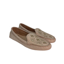Load image into Gallery viewer, Donald Pliner Rebina Loafer Suede Sand Size 8