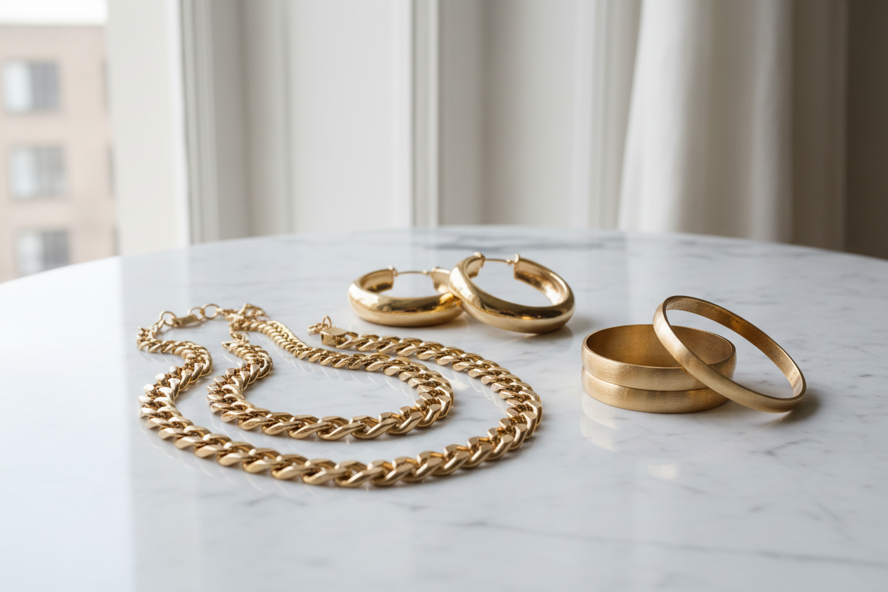 BOLD JEWELRY THAT MATCHES CURRENT WEBSITE THEME