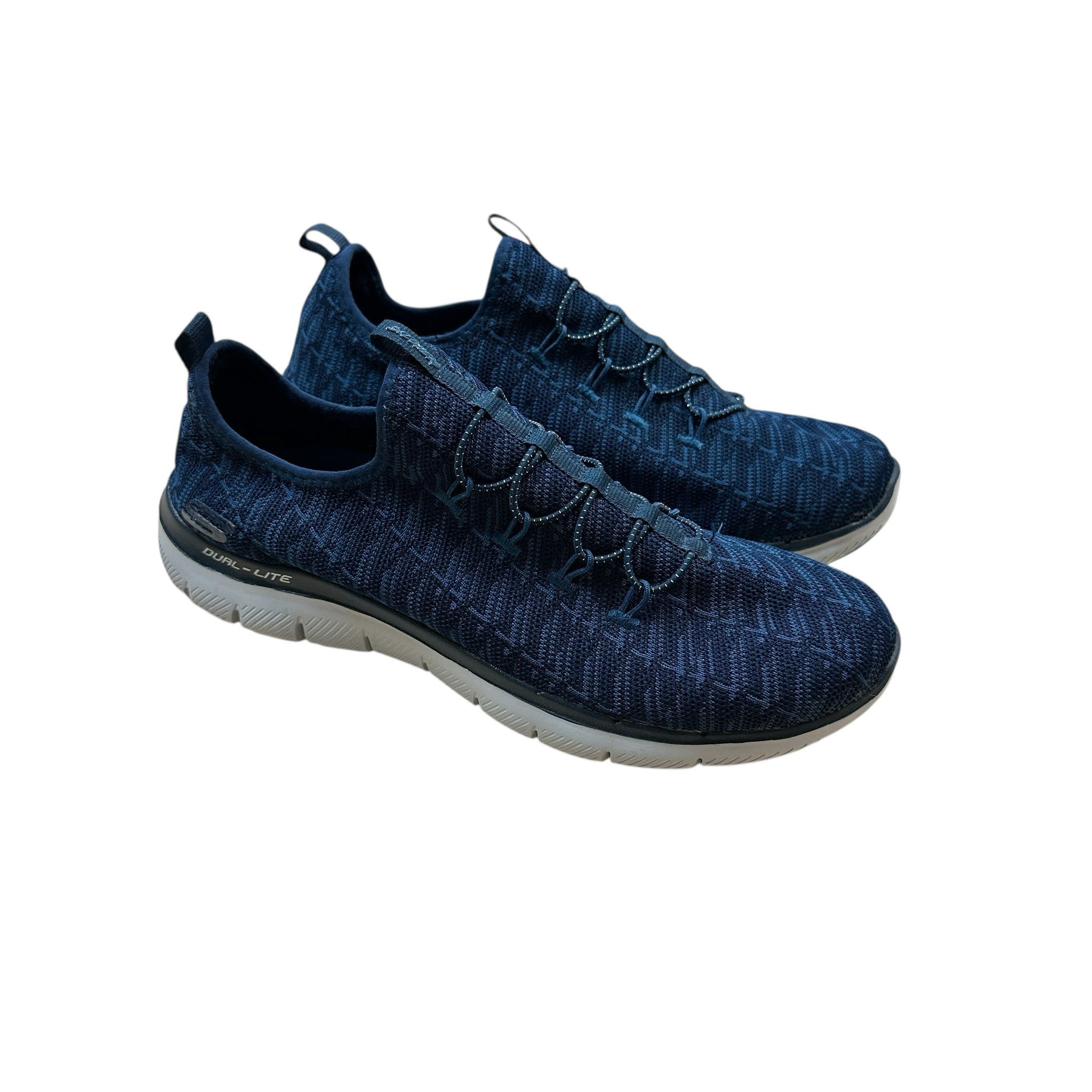 Skechers Air Cooled Memory Foam Blue Sneakers Size 10