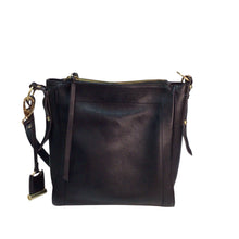 Load image into Gallery viewer, Lodis Leather Shoulder Bag Black