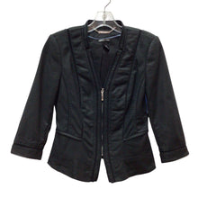 Load image into Gallery viewer, White House Black Market Zip Up Jacket Blazer Size 2