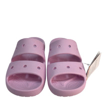 Load image into Gallery viewer, Crocs Pink Open Toe Sandals Slides Size 6 NWT