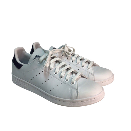 Adidas Stan Smith White Collegiate Navy Primegreen Sneakers Size 7.5