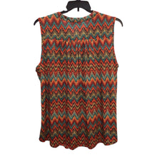 Load image into Gallery viewer, Ava &amp; Grace Chevron Sleeveless Top Size 2X