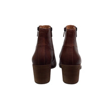 Load image into Gallery viewer, Lucky Brand Bamlea Brown Leather Ankle Boots Size 7.5