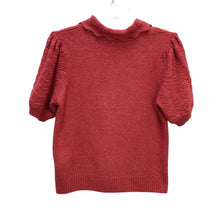 Load image into Gallery viewer, Lauren Conrad Red Short Sleeve Button Up Cardigan Size PM NWT