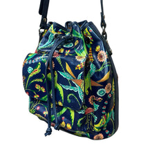 Load image into Gallery viewer, Patricia Nash Sabina Birds of Paradise Leather Handbag