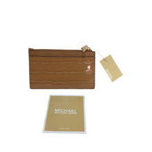 Load image into Gallery viewer, Michael Kors Jet Set Trave; Brown Card Holder NWT