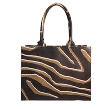 Load image into Gallery viewer, Chico&#39;s Large Brown Tan  Handbag