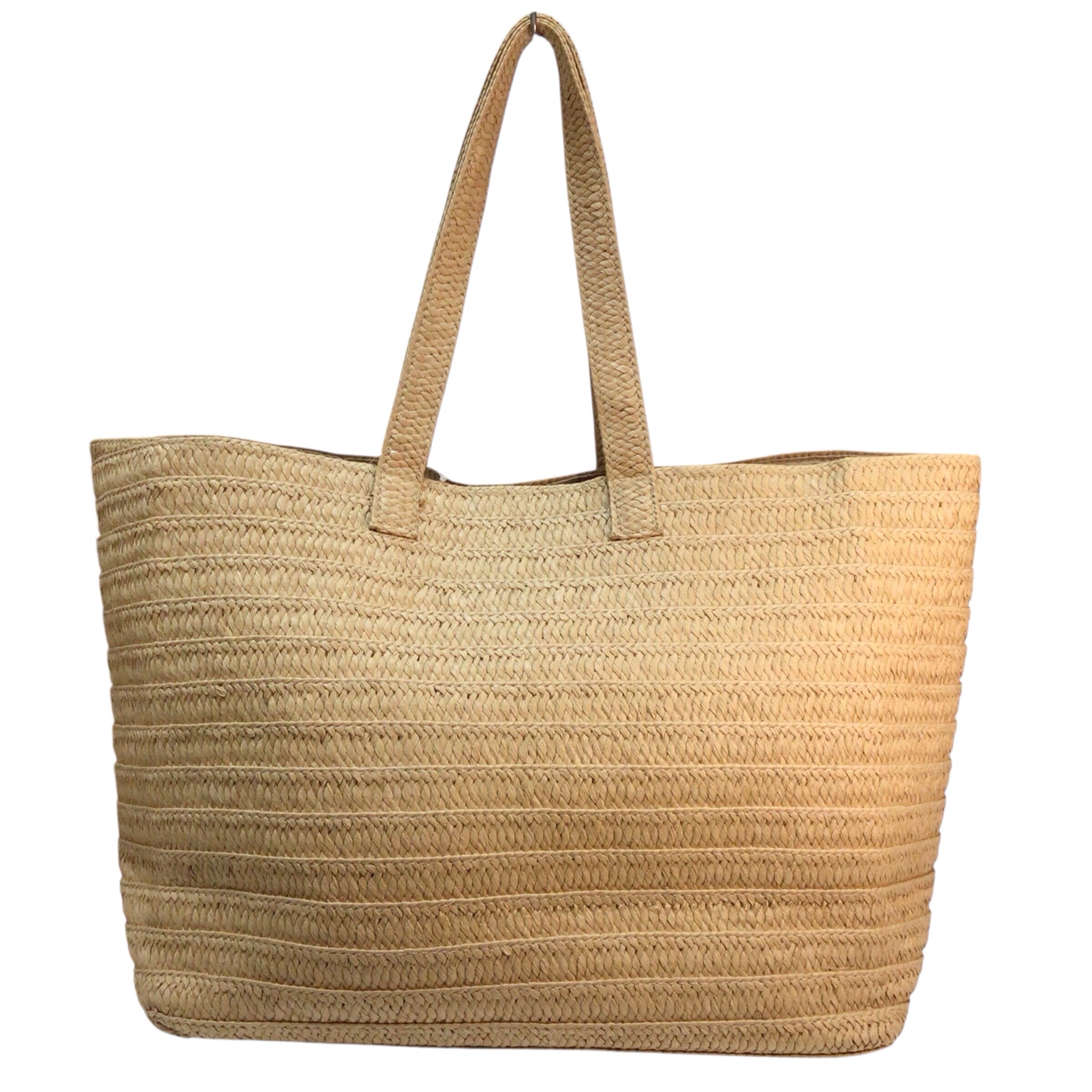 Fashion Tan "Weekend" Straw Bag