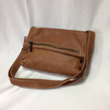 Load image into Gallery viewer, Hammitt Crossbody Clutch Leather Shoulder Bag Light Brown