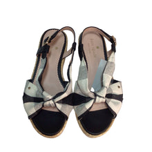 Load image into Gallery viewer, Kate Spade Plaid &quot;Betsy&quot; Sandals Size 6.5