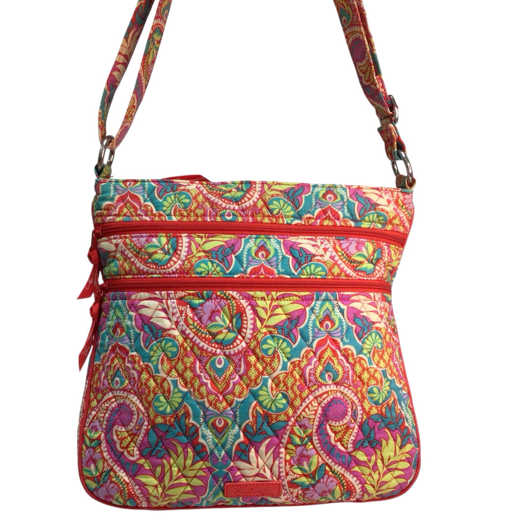 Vera Bradley "Paisley In Paradise" Crossbody Shoulder Bag