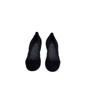 Stuart Weitzman Suede Black Heels Size 7/7.5 M