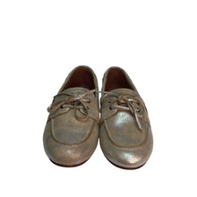 Load image into Gallery viewer, Lucky Brand Tineera Tan Gold Suede Loafers Size 8.5 M