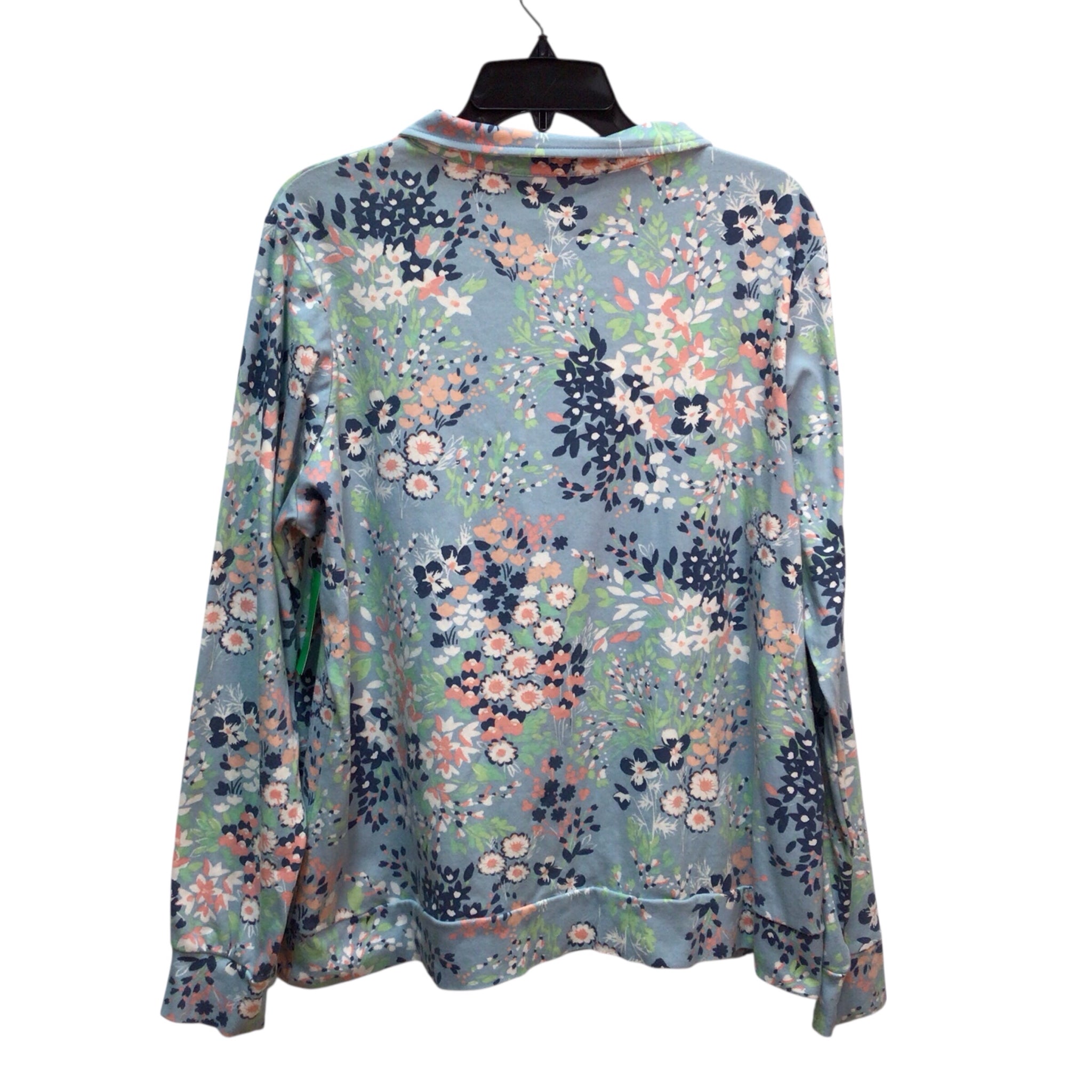 Kim Roger 1/2 Zip Sweatshirt Size XL